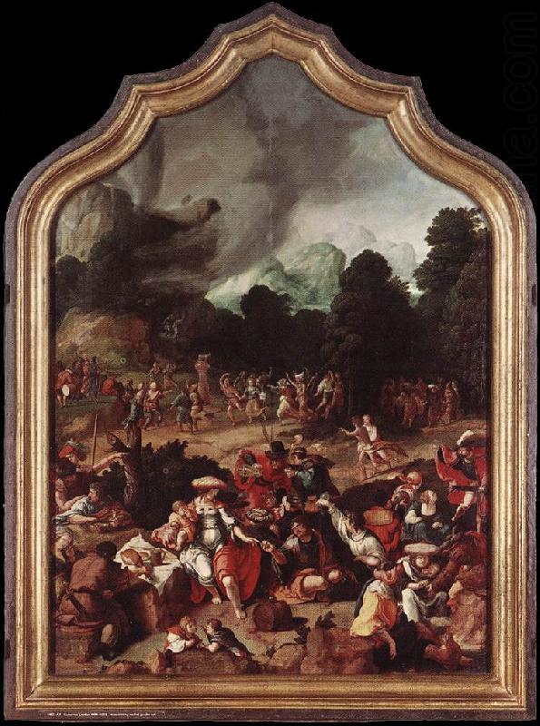 ipping of the Golden Calf, Lucas van Leyden